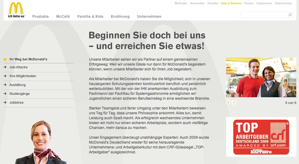 der blick von aussen: employer branding bei mcdonald’s