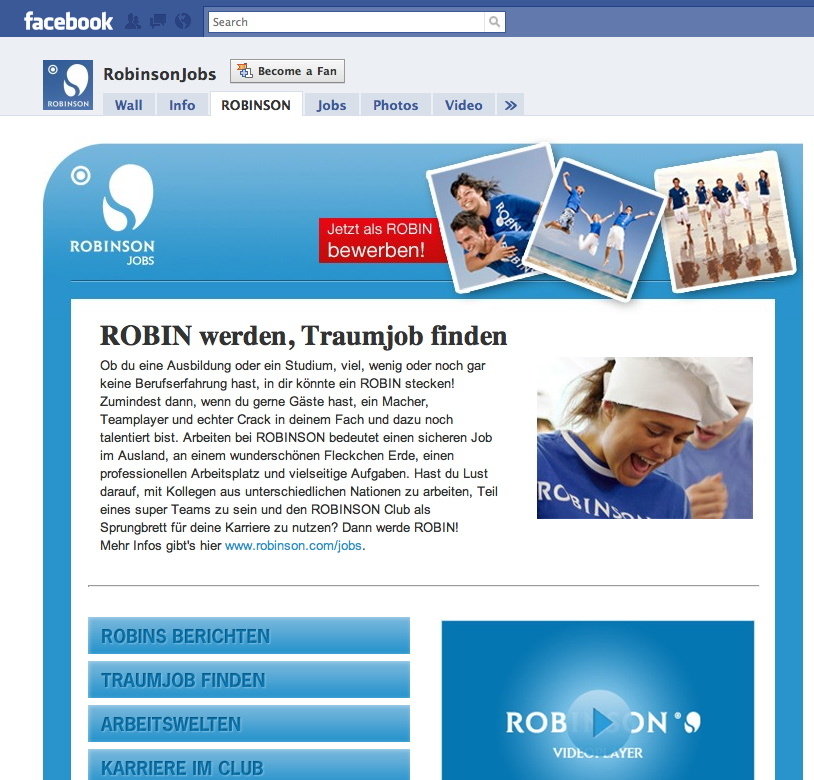 der blick von aussen: employer branding und social media bei robinson