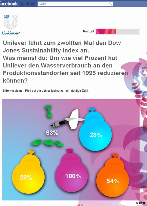 unilever mit neuem self-assessment und facebook app