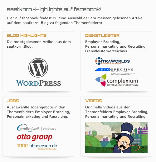 Große Verlosungsaktion zur neuen saatkorn. facebook Site!