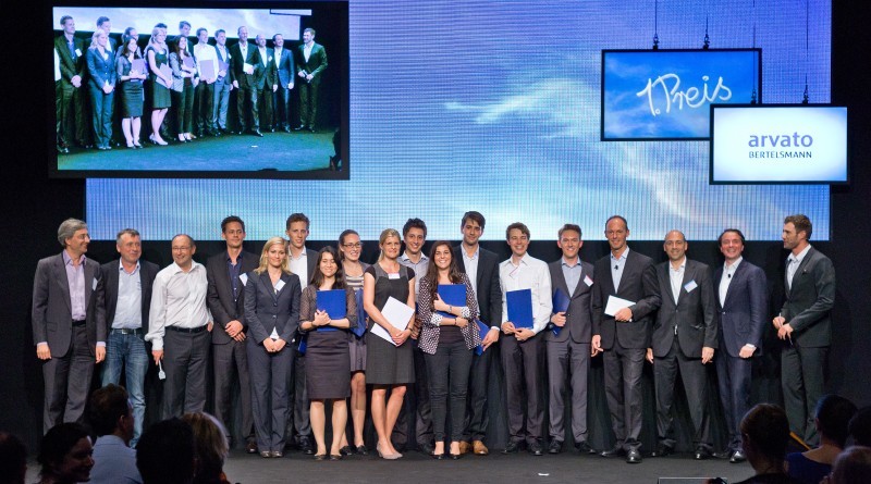 Das 2012er Sieger Team von "Talent Meets Bertelsmann"