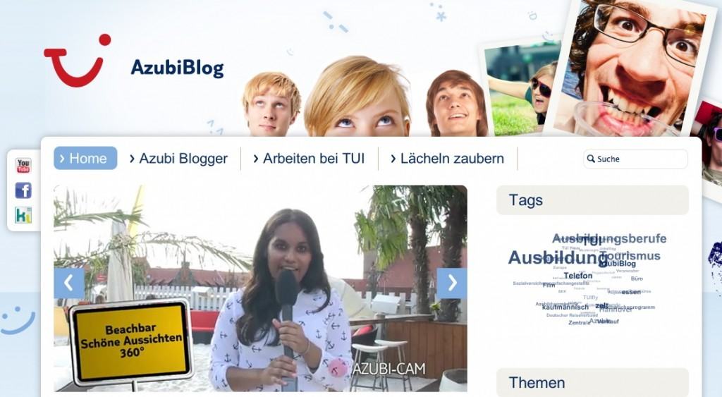 Der neue Azubiblog von TUI