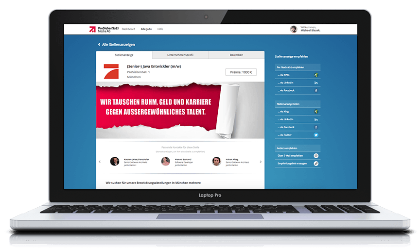 Talentry: Mitarbeiter werben Mitarbeiter 2.0