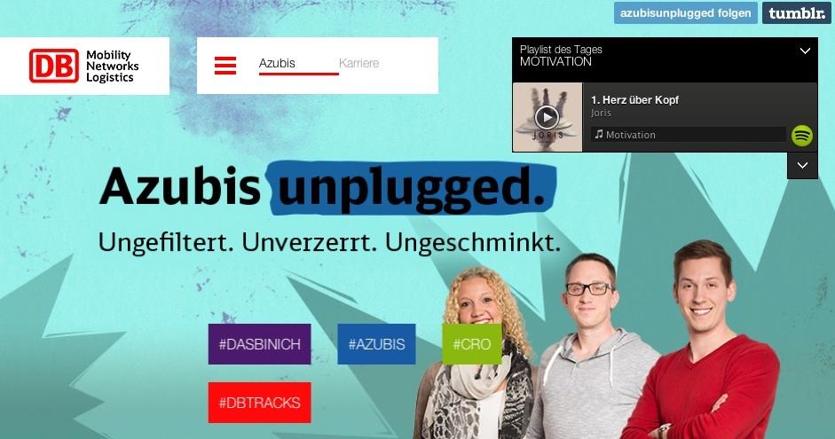 DB Unplugged – Deutsche Bahn Azubi Marketing
