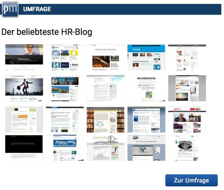 Das Personalmagazin sucht den beliebtesten HR Blog