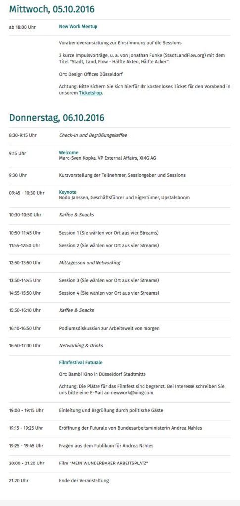 Gewinne Tickets für New Work Event!