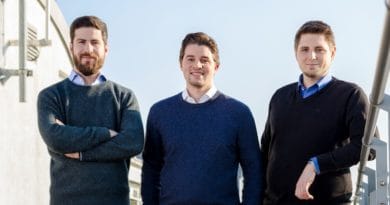 Das Talentry Founder Team Lionel von Dobeneck, Carl Hoffmann, Michael Blazek