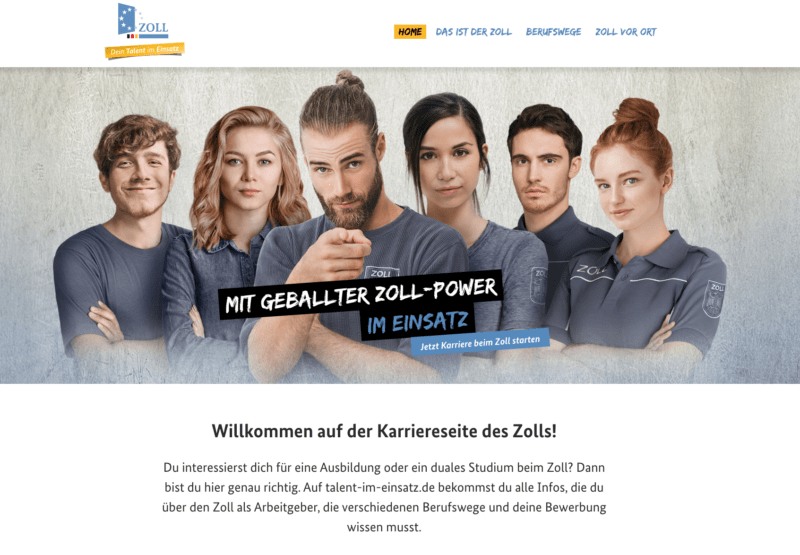 Employer Branding für den deutschen Zoll