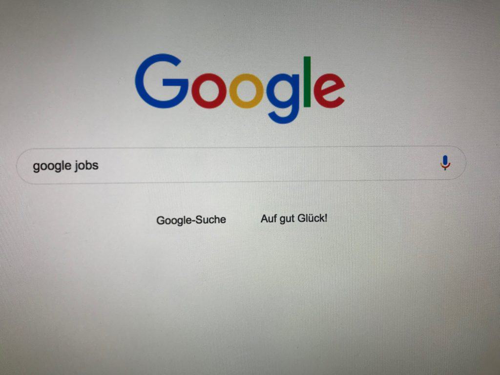 Google for Jobs startet nun auch in Deutschland