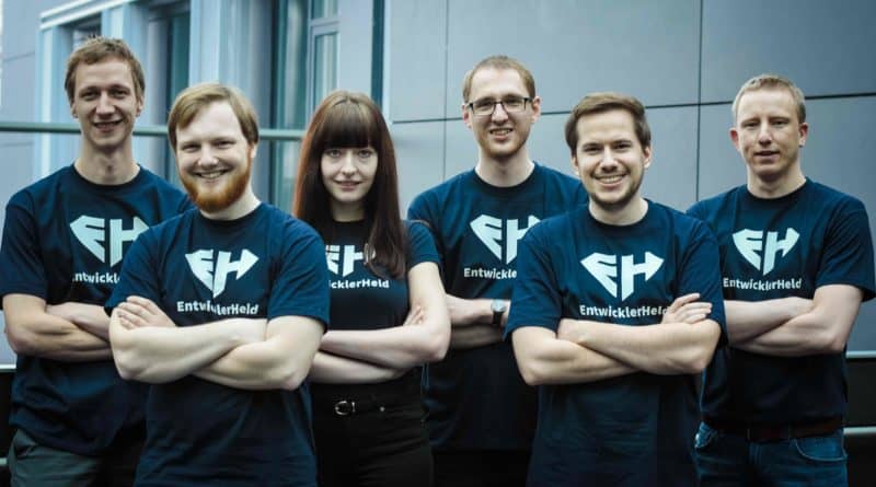 Entwicklerheld Team HR Startup SAATKORN