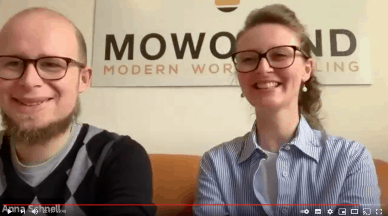 Anna und Nils von Mowomind im Videotalk
