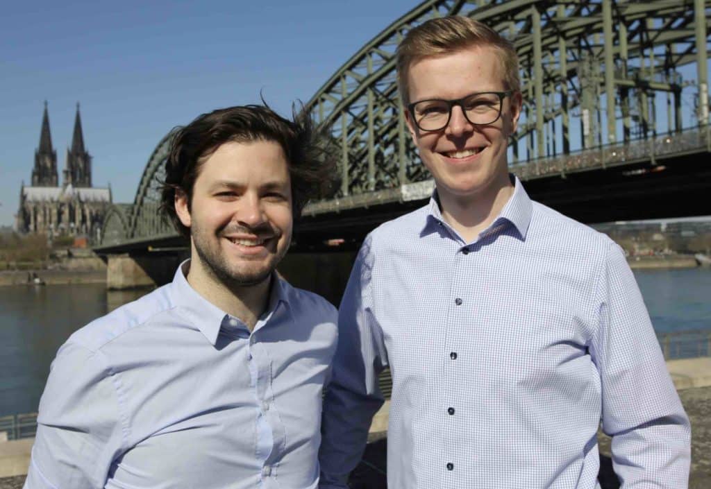 Co-Leader Philipp Spiekermann Florian Abel HR Startup SAATKORN