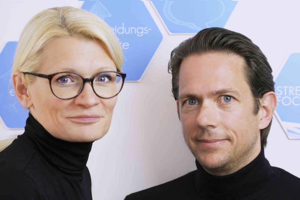 Tamara und Peter StrengthFocus Startup SAATKORN