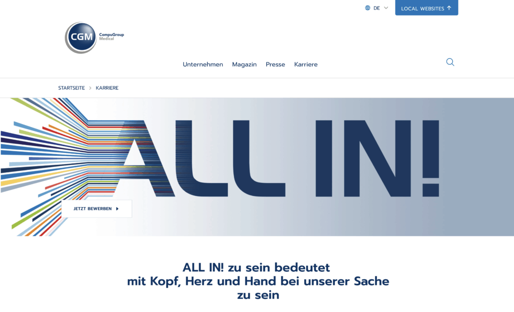 Employer Branding im Mittelstand bei CGM