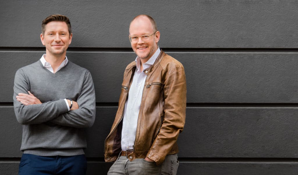 Dirk Schuran Sven Galander Rainmaker Society Founding Team SAATKORN HR Startup