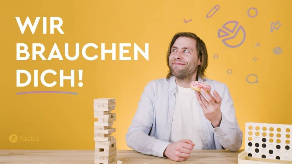 factro Video Stellenanzeige