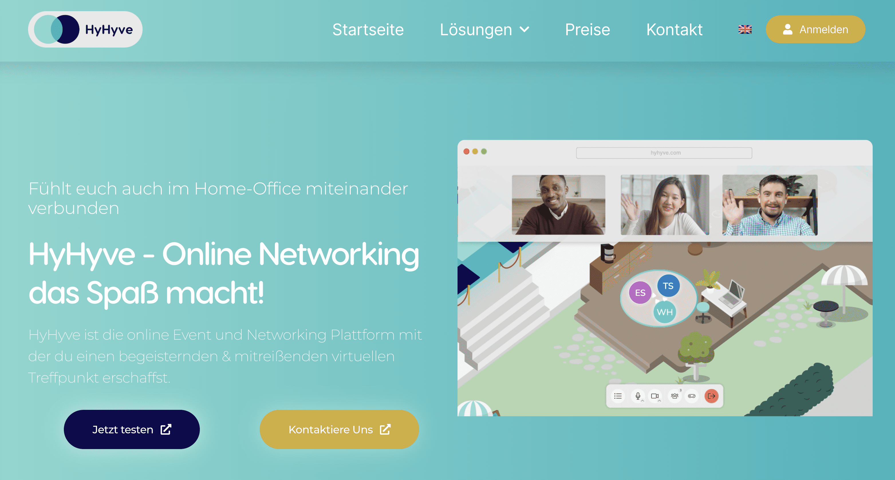 HyHyve online event networking SAATKORN HR Startup