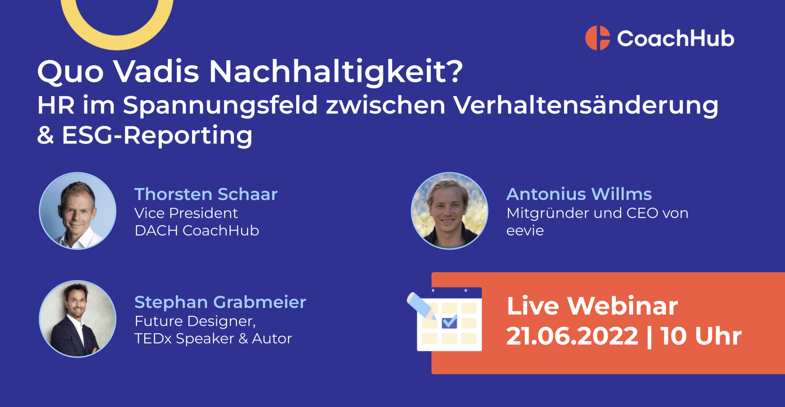 CoachHub Webinar Quo vadis Nachhaltigkeit SAATKORN