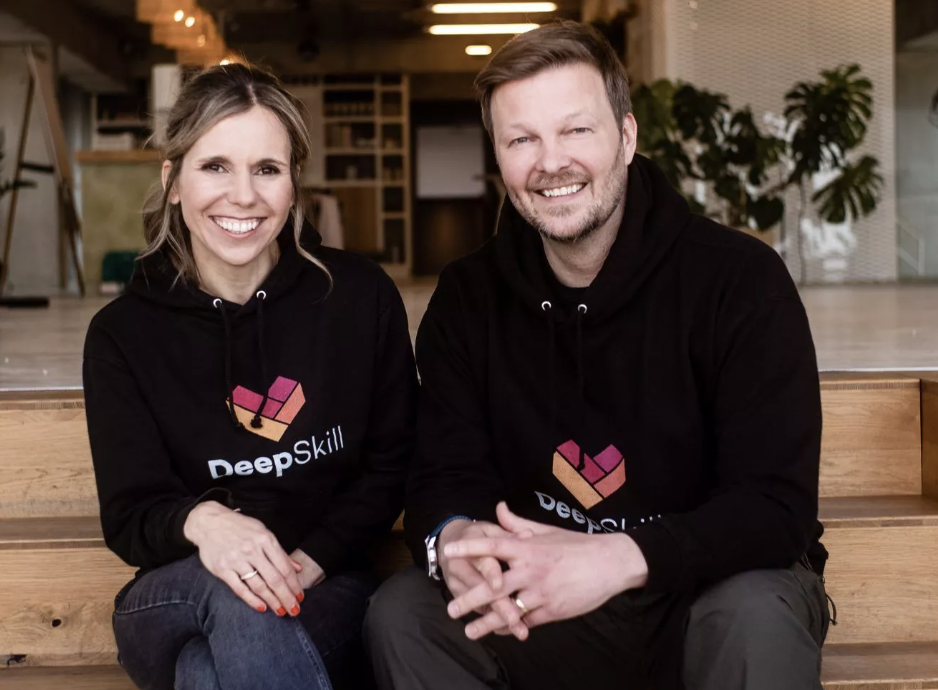 Die beiden DeepSkill Founder Miriam Mertens und Peter Goeke SAATKORN HR Startup HR Tech