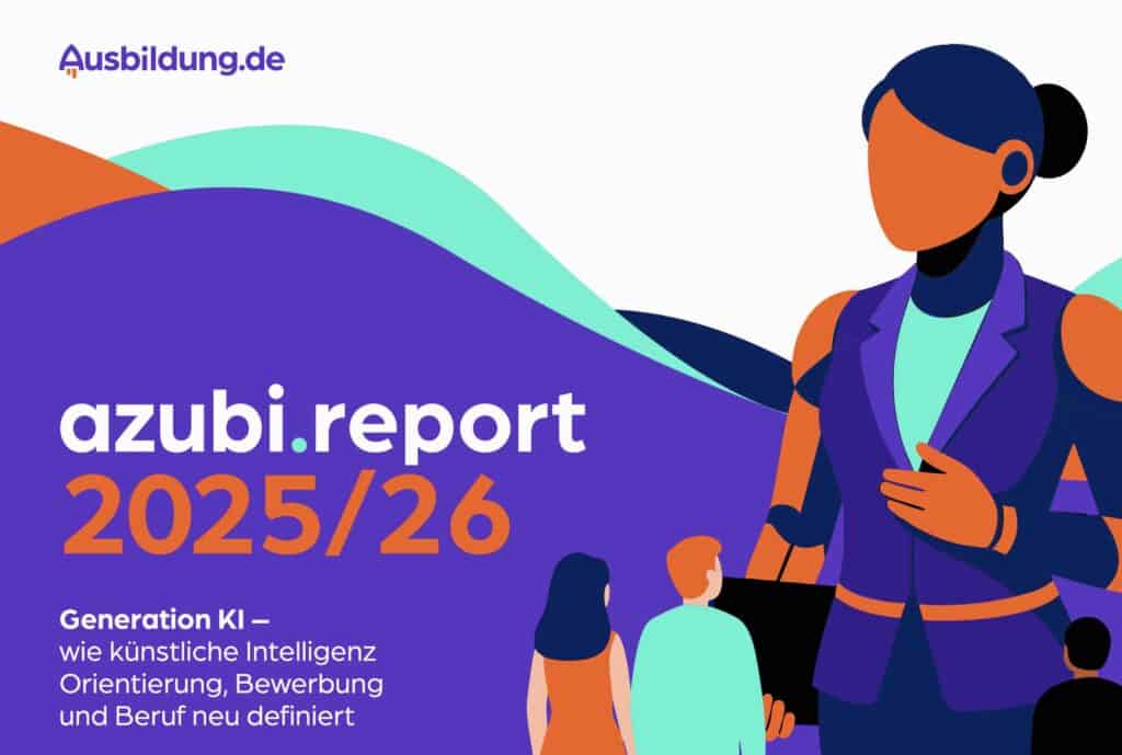 azubi.report 2025/26 zum Download: Klick auf das Cover!