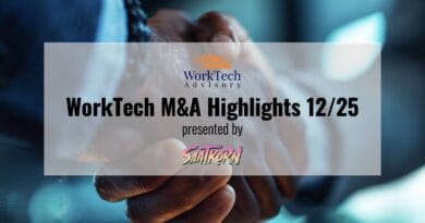 WorkTech M&A Highlights December 2025