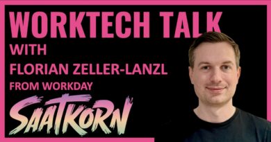 WorkTech Talk with Dr. FLORIAN ZELLER-LANZL from WORKDAY WorkTech Talk with Dr. FLORIAN ZELLER-LANZL from WORKDAY