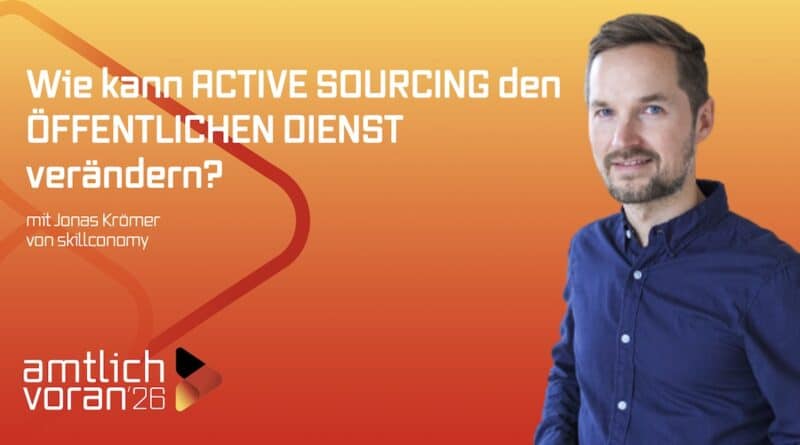 Jonas Krömer skillconomy Active Souring für den Öffentlichen Dienst amtlich voran