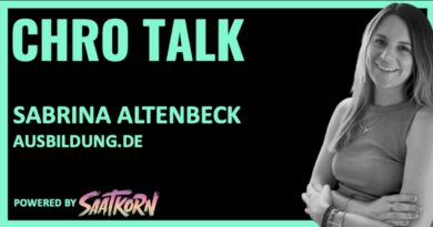 CHRO-Talk mit SABRINA ALTENBECK von Ausbildung.de CHRO-Talk mit SABRINA ALTENBECK von Ausbildung.de
