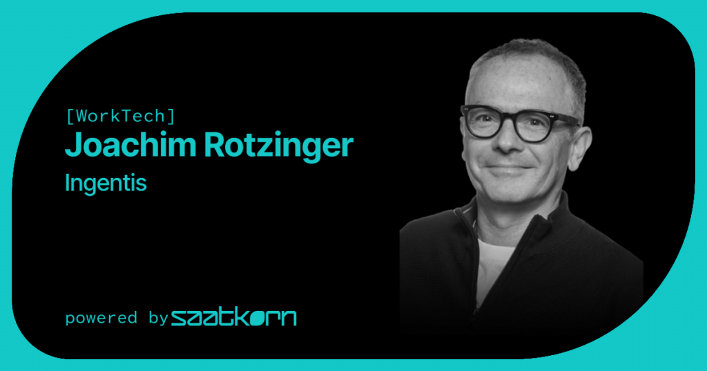 Organisational Performance: An interview with Joachim Rotzinger of Ingentis