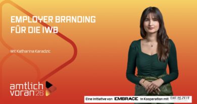 amtlich voran: Employer Branding bei der IWB Basel mit Katarina Karadzic amtlich voran: Employer Branding bei der IWB Basel mit Katarina Karadzic