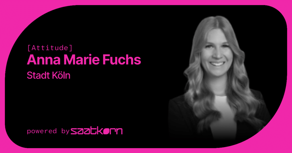amtlich voran: Training marketing at the City of Cologne with ANNA MARIE FUCHS