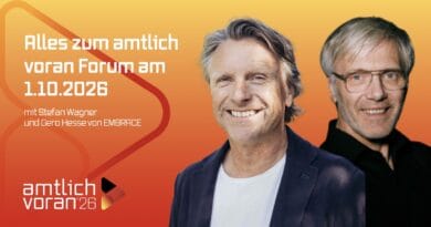 amtlich voran Special: Alles zum amtlich voran Forum am 1.10.2026 amtlich voran Special: Alles zum amtlich voran Forum am 1.10.2026