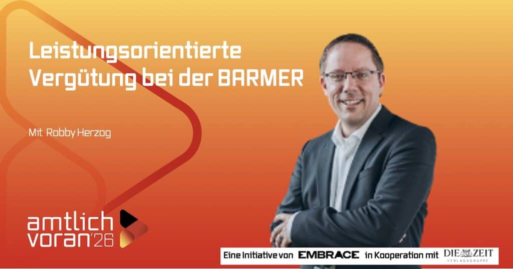 amtlich voran Leistungsorientierte Vergütung bei der BARMER Robby Herzog
