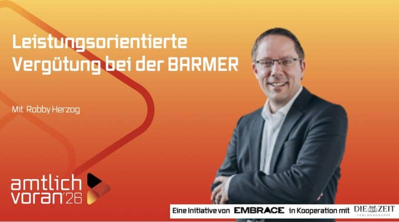 amtlich voran Leistungsorientierte Vergütung bei der BARMER Robby Herzog