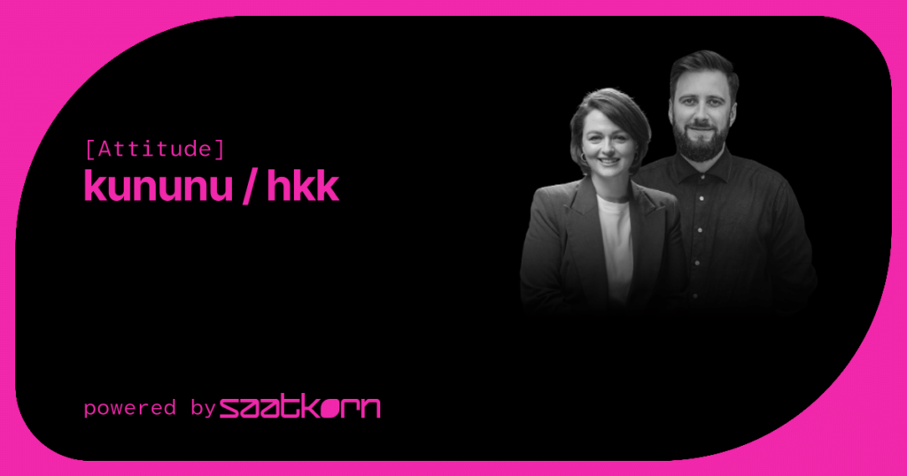 Marlene Szutner (kununu) and Tom Schuchert (hkk) on the podcast