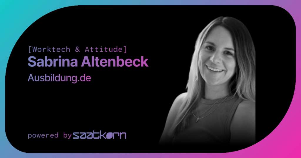 CHRO Talk with SABRINA ALTENBECK from Ausbildung.de