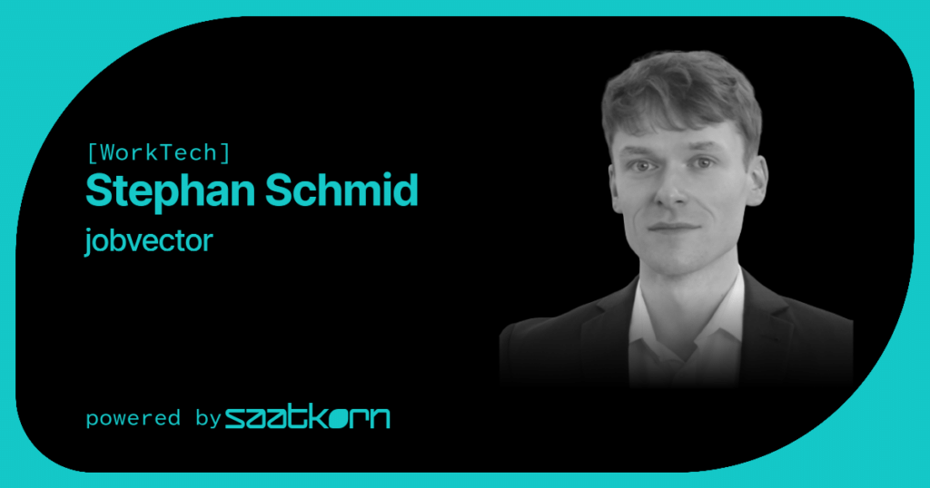 An interview with STEPHAN SCHMID from Jobvector