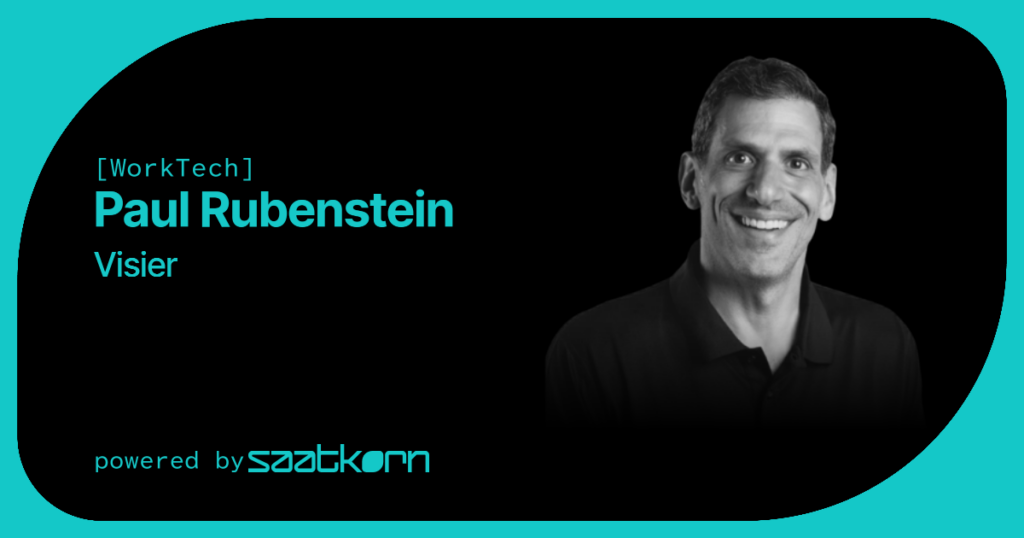 Paul Rubenstein Visier WorkTech HR Tech