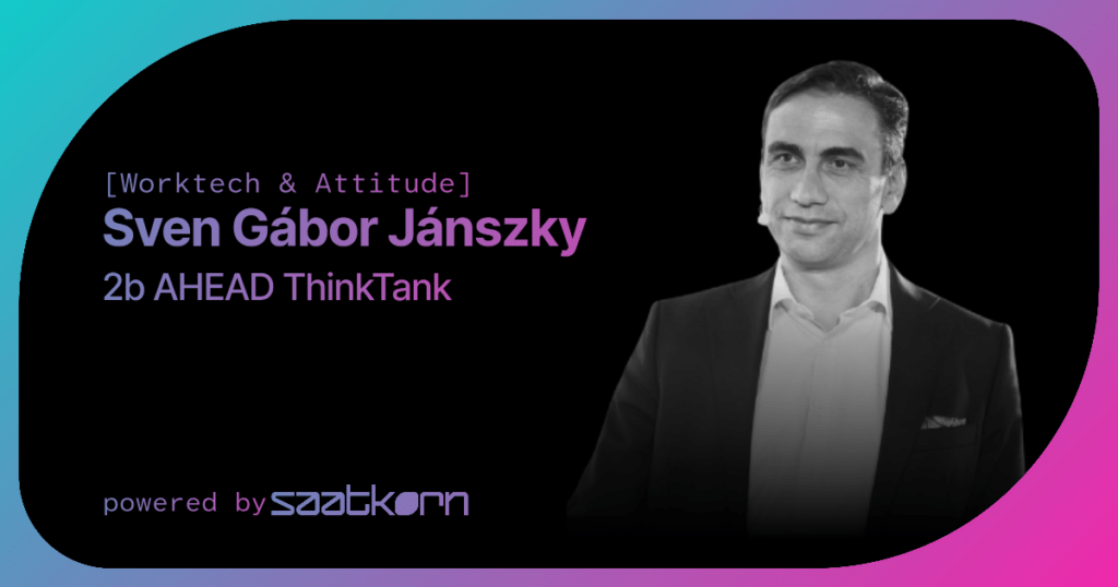 Sven Gabor Janszky 2035 Zukunft Arbeit SAATKORN
